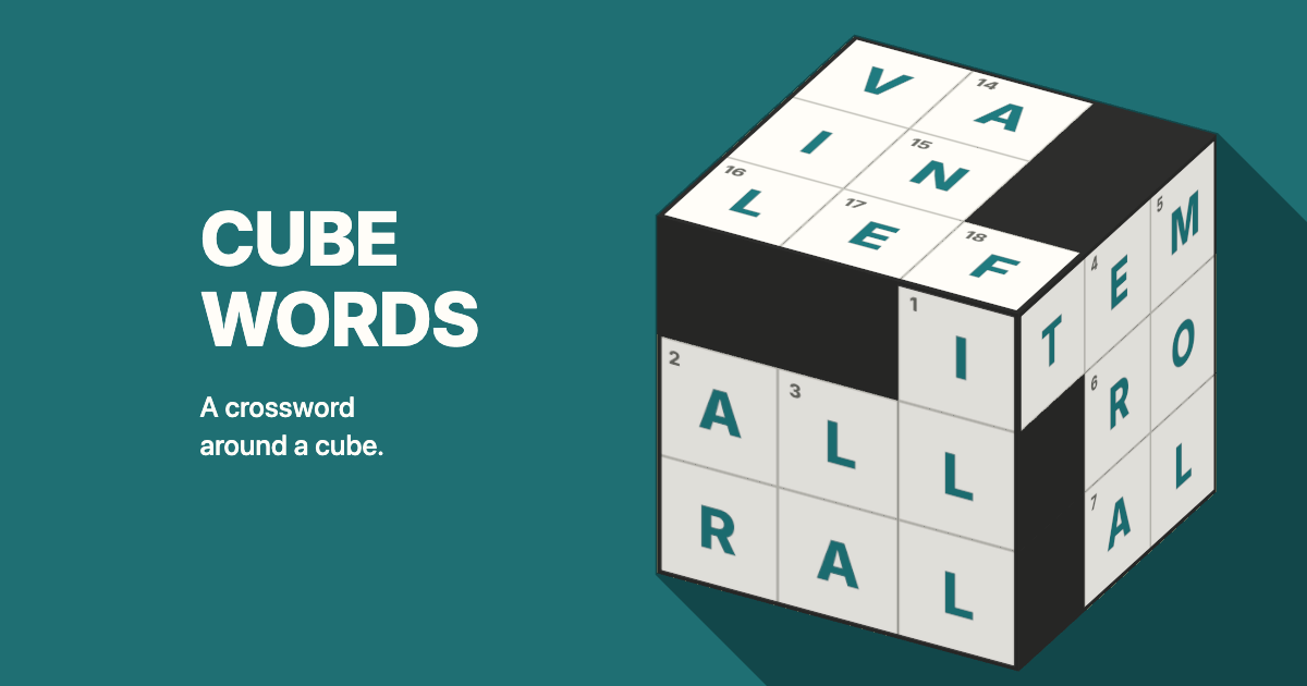 Cubewords preview artwork